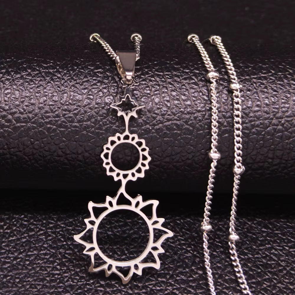 Heart Stainless Steel Necklace Women Gold Color Love Necklaces Jewelry Valentine'S Day Gift Inoxidable Joyeria Mujer N619S01