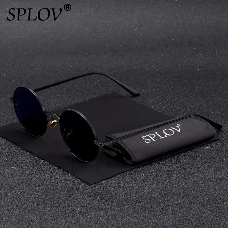 Vintage Men Sunglasses Women Retro Punk Style round Metal Frame Colorful Lens Sun Glasses Fashion Eyewear Gafas Sol Mujer