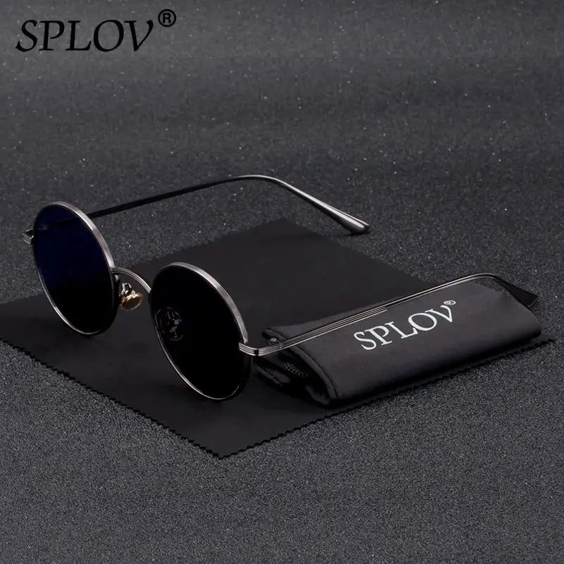 Vintage Men Sunglasses Women Retro Punk Style round Metal Frame Colorful Lens Sun Glasses Fashion Eyewear Gafas Sol Mujer